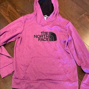 Purple North face Sweatshirt